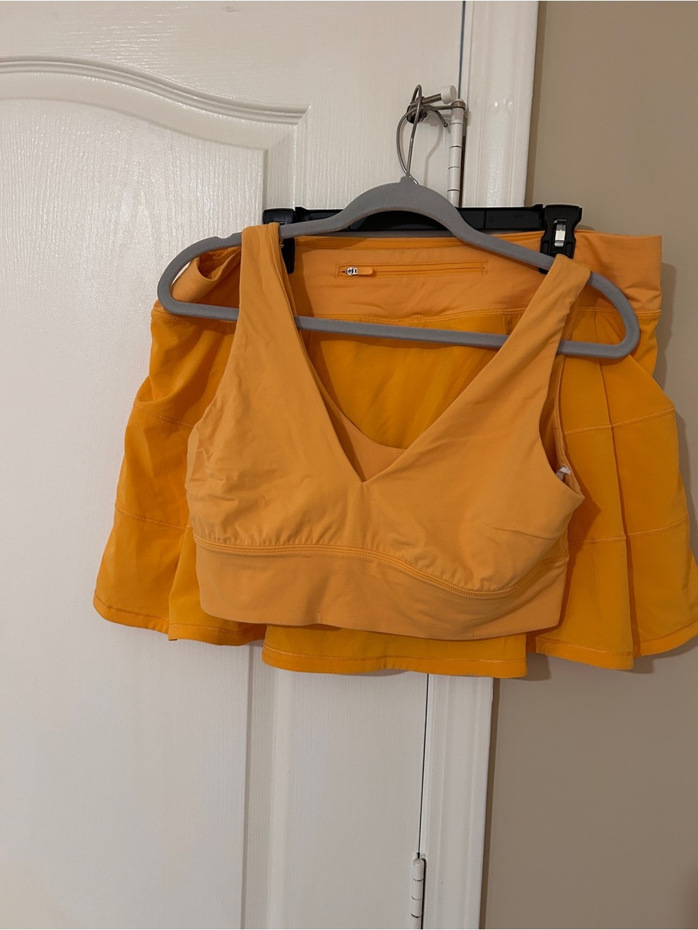 lululemon athletica Yellow Athletic Skirt and Bralette Set - Picture 7 of 8